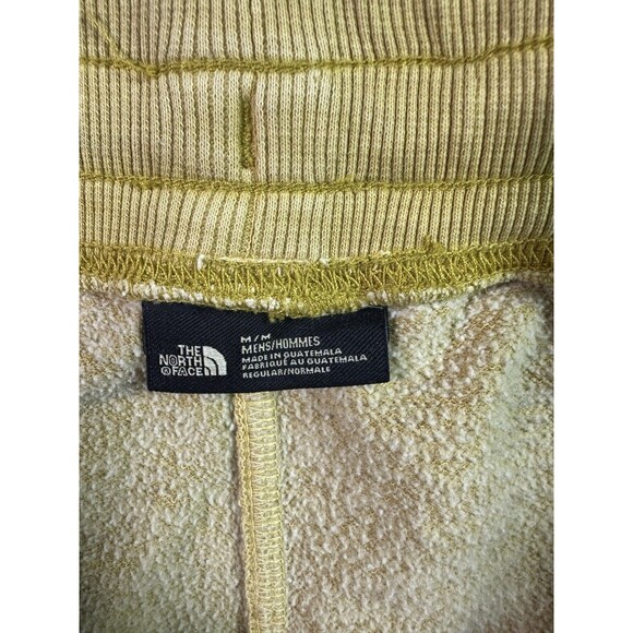 The North Face Fleece Joggers Men’s Medium Yellow Pockets Sweatpants Athleisure - Picture 3 of 10
